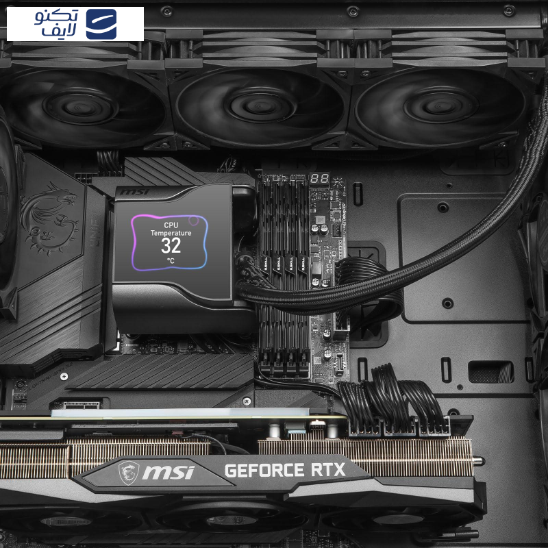 سیستم خنک کننده آبی ام اس آی مدل MEG CORELIQUID S360 سیستم خنک کننده آبی ام اس آی مدل MEG CORELIQUID S360