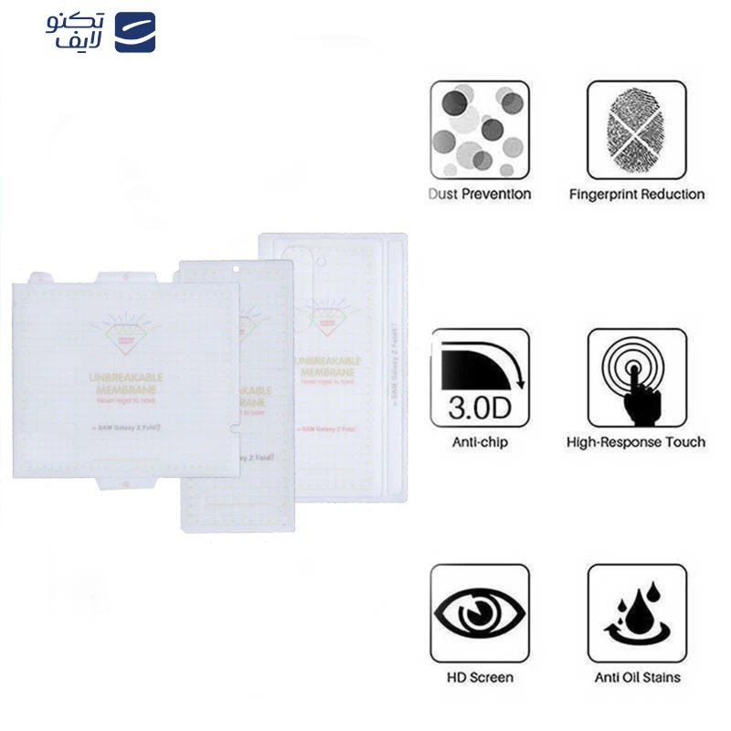 محافظ صفحه نمایش بوف مدل Hydrogel مناسب برای گوشی موبایل سامسونگ Galaxy Z Fold 7 به همراه محافظ پشت گوشی محافظ صفحه نمایش بوف مدل Hydrogel مناسب برای گوشی موبایل سامسونگ Galaxy Z Fold 7 به همراه محافظ پشت گوشی