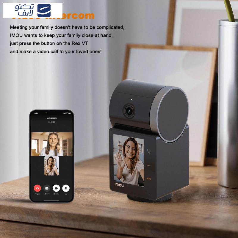 دوربین مداربسته هوشمند آیمو مدل Rex VT 5MP دوربین مداربسته هوشمند آیمو مدل Rex VT 5MP