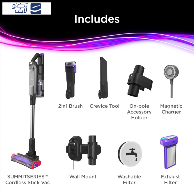 جارو شارژی عصایی بلک اند دکر مدل BHFEA640WG جارو شارژی عصایی بلک اند دکر مدل BHFEA640WG