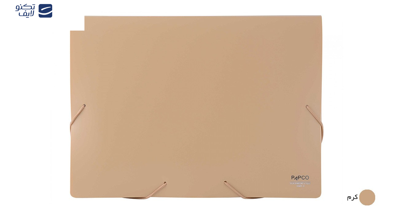 پوشه کش دار پاپکو کد S-501 سایز A4 پوشه کش دار پاپکو کد S-501 سایز A4