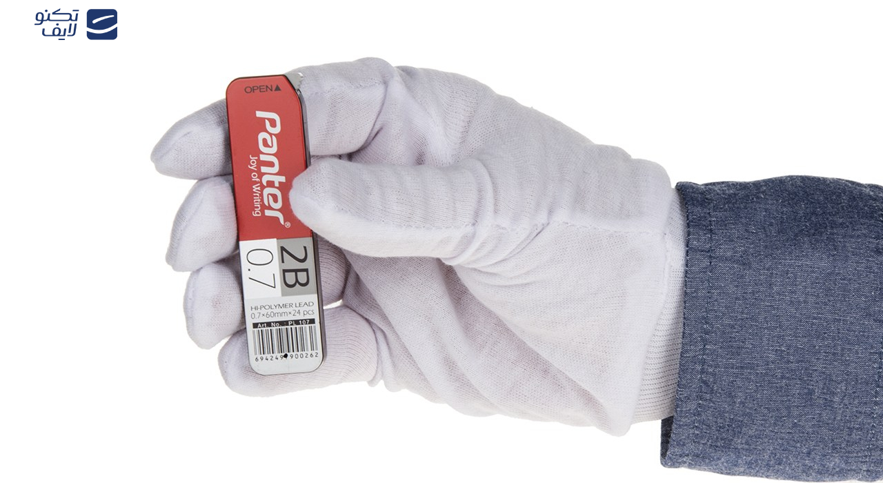 نوک مداد نوکی 0.7 میلی متری پنتر مدل Hi-Polymer بسته 2 عددی نوک مداد نوکی 0.7 میلی متری پنتر مدل Hi-Polymer بسته 2 عددی