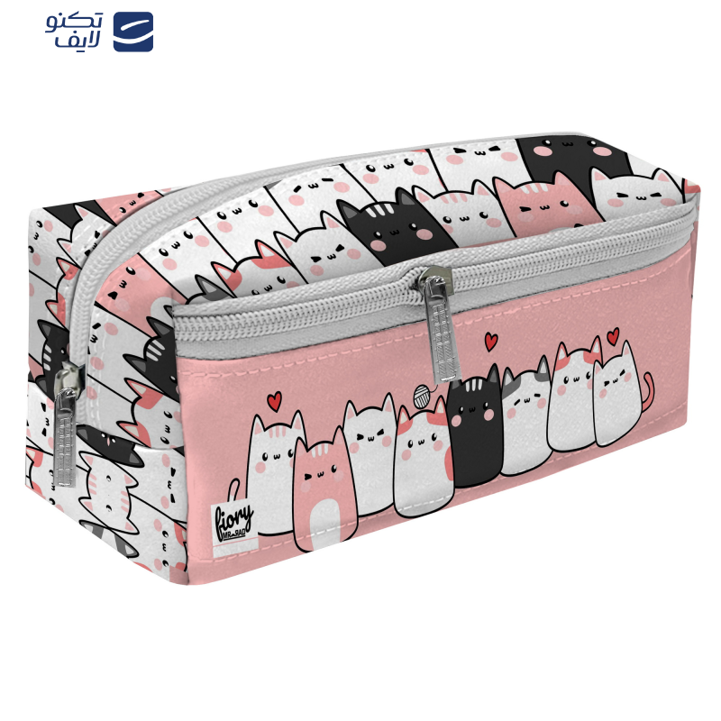 جامدادی مستر راد مدل سه زیپ طرح گربه فانتزی کد fiory 2515 جامدادی مستر راد مدل سه زیپ طرح گربه فانتزی کد fiory 2515