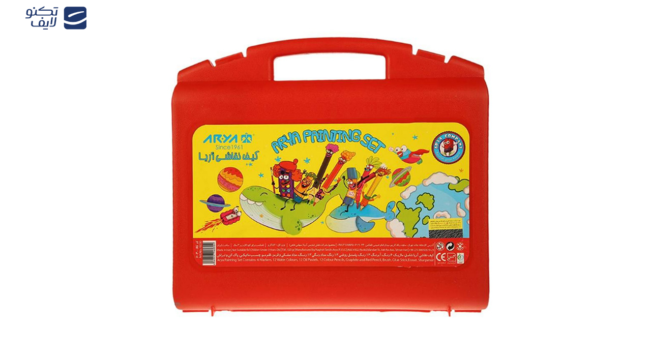 ست نقاشی آریا مدل 6030 R ست نقاشی آریا مدل 6030 R