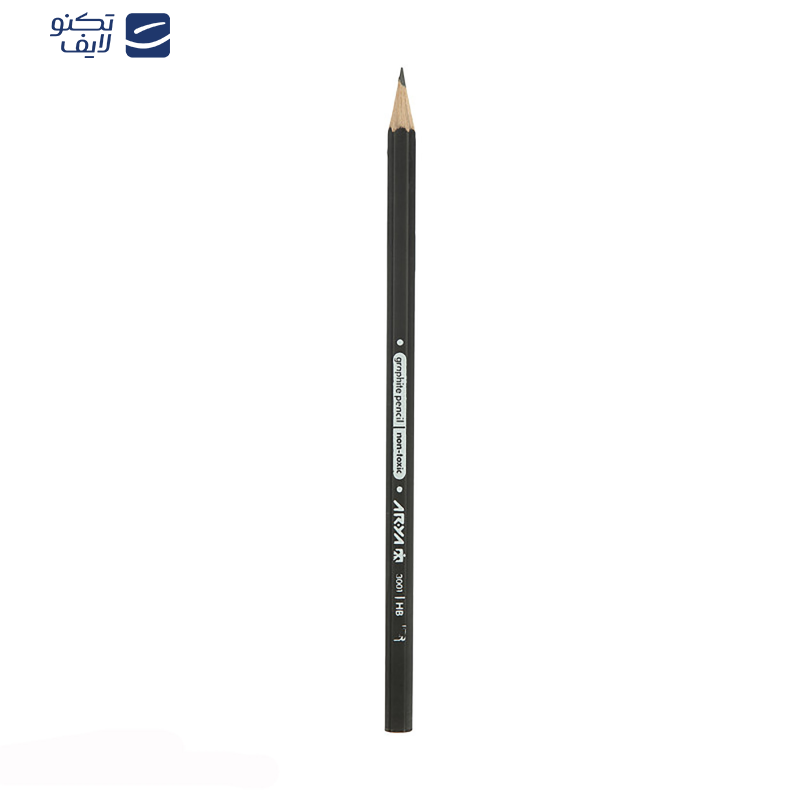 مداد مشکی آریا مدل 3001 بسته 24 عددی مداد مشکی آریا مدل 3001 بسته 24 عددی