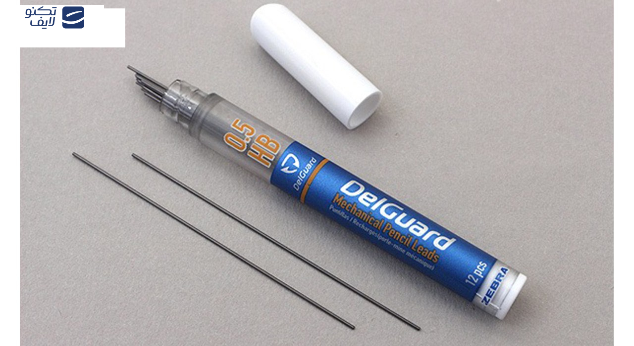 نوک مداد نوکی 0.5 میلی متری زبرا مدل Delguard نوک مداد نوکی 0.5 میلی متری زبرا مدل Delguard