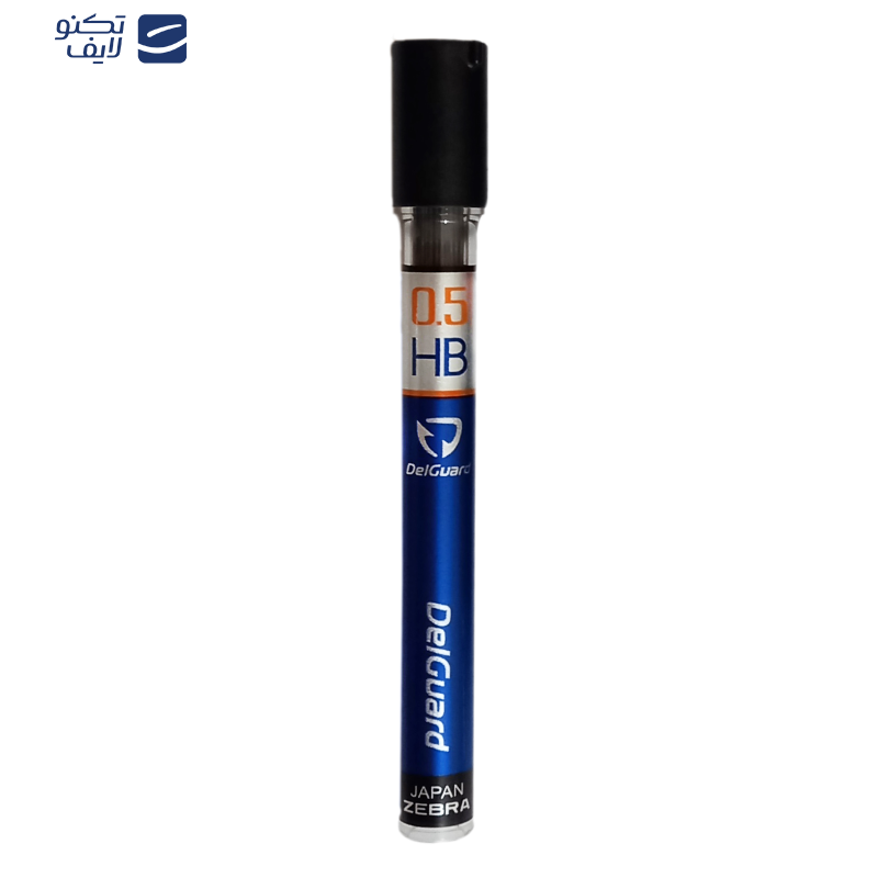 نوک مداد نوکی 0.5 میلی متری زبرا مدل Delguard بسته 2 عددی نوک مداد نوکی 0.5 میلی متری زبرا مدل Delguard بسته 2 عددی