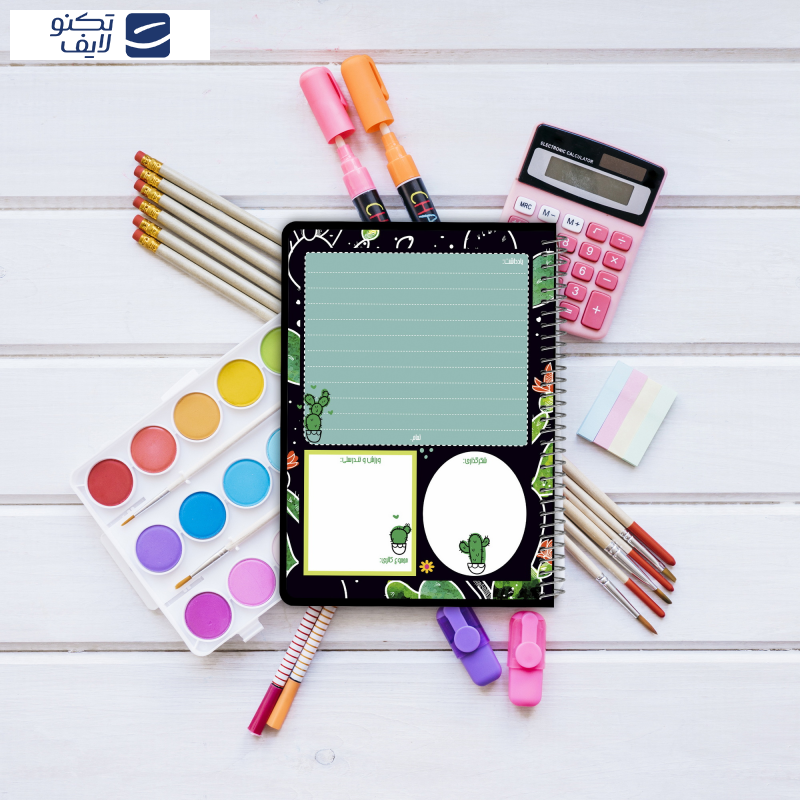 دفتر برنامه ریزی مستر راد طرح کاکتوس مدل پلنر کد 1619 دفتر برنامه ریزی مستر راد طرح کاکتوس مدل پلنر کد 1619