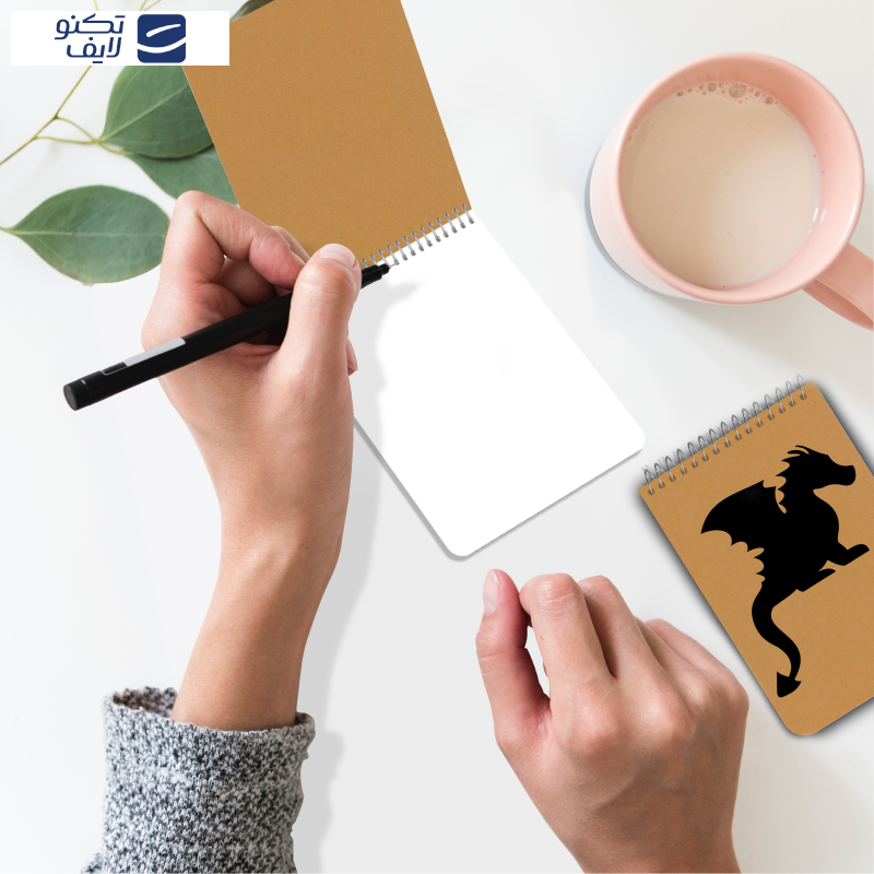 دفترچه یادداشت 100 برگ مستر راد طرح اژدها کد fantasy 1702 دفترچه یادداشت 100 برگ مستر راد طرح اژدها کد fantasy 1702