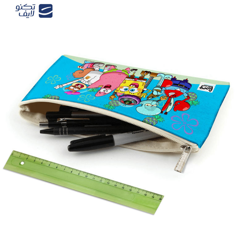 جامدادی مستر راد مدل باب اسفنجی طرح پاتریک و اختاپوس کد fiory 2033 جامدادی مستر راد مدل باب اسفنجی طرح پاتریک و اختاپوس کد fiory 2033