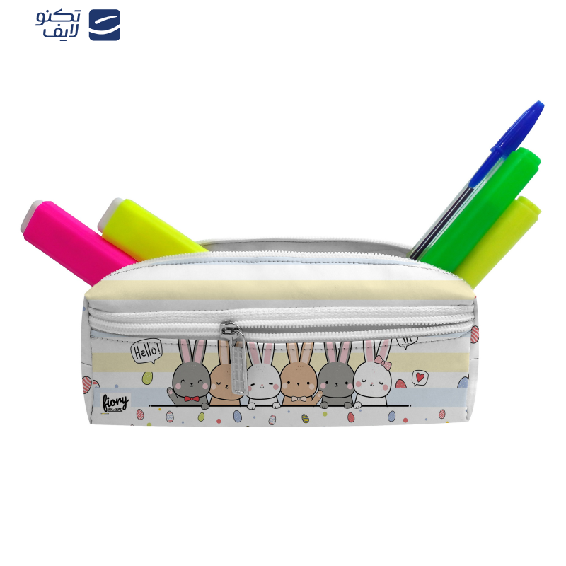 جامدادی مستر راد مدل سه زیپ طرح خرگوش آنجل کد 2484 جامدادی مستر راد مدل سه زیپ طرح خرگوش آنجل کد 2484