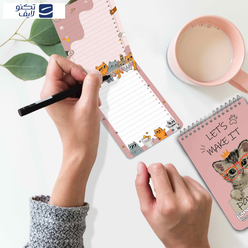 دفترچه یادداشت مستر راد طرح گربه کیوت کد fiory 1773 دفترچه یادداشت مستر راد طرح گربه کیوت کد fiory 1773