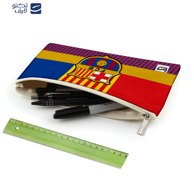 جامدادی مستر راد مدل تیم بارسلونا کد fiory 2117 جامدادی مستر راد مدل تیم بارسلونا کد fiory 2117