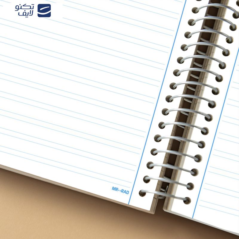  دفتر زبان مستر راد مدل لاتین طرح پاییزان کد fiory 2544