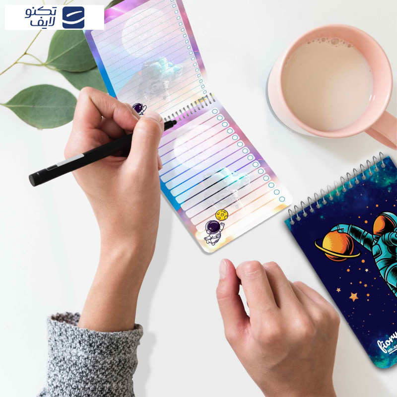 دفترچه یادداشت مستر راد طرح فضانورد کد fiory 1788 دفترچه یادداشت مستر راد طرح فضانورد کد fiory 1788