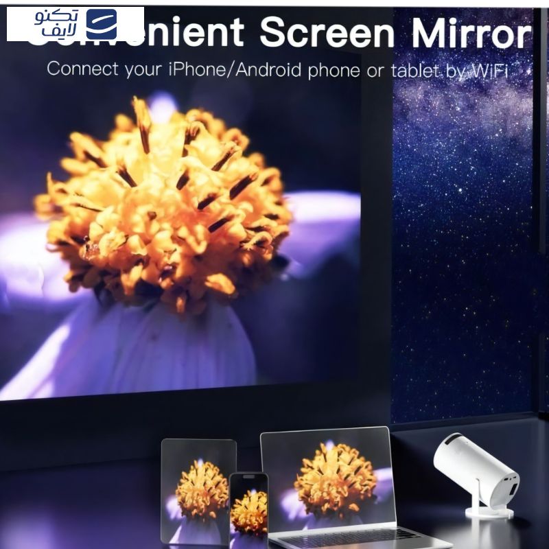 مینی ویدئو پروژکتور مدل Game Projector Ultra HD  مینی ویدئو پروژکتور مدل Game Projector Ultra HD