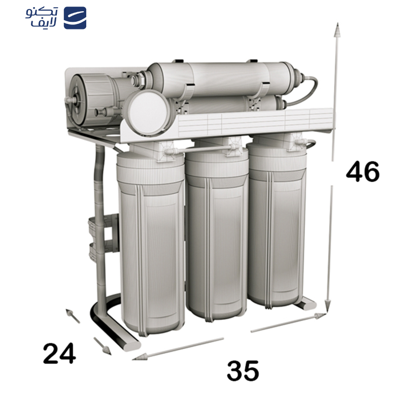 دستگاه تصفیه کننده آب اس اس وی مدل MacTec X600 به همراه فیلتر بسته 4 عددی دستگاه تصفیه کننده آب اس اس وی مدل MacTec X600 به همراه فیلتر بسته 4 عددی