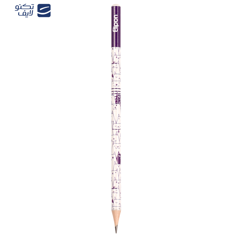 مداد مشکی الیپون مدل فانتزی گرد کد 8101112 بسته 12 عددی  مداد مشکی الیپون مدل فانتزی گرد کد 8101112 بسته 12 عددی