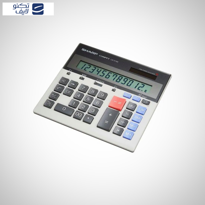 ماشین حساب شارپ مدل COMPECT CS-2130