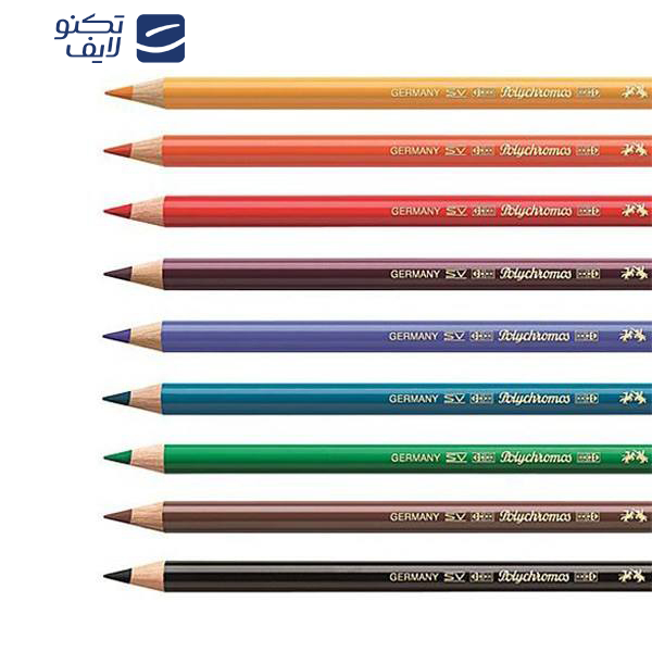 مداد رنگی 60 رنگ فابرکاستل مدل پلی کروم مداد رنگی 60 رنگ فابرکاستل مدل پلی کروم
