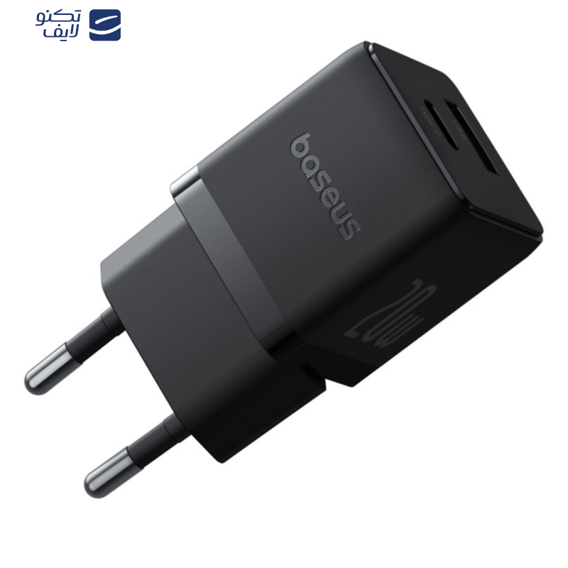 شارژر دیواری 20 وات بیسوس مدل 20W Palm به همراه کابل USB-C