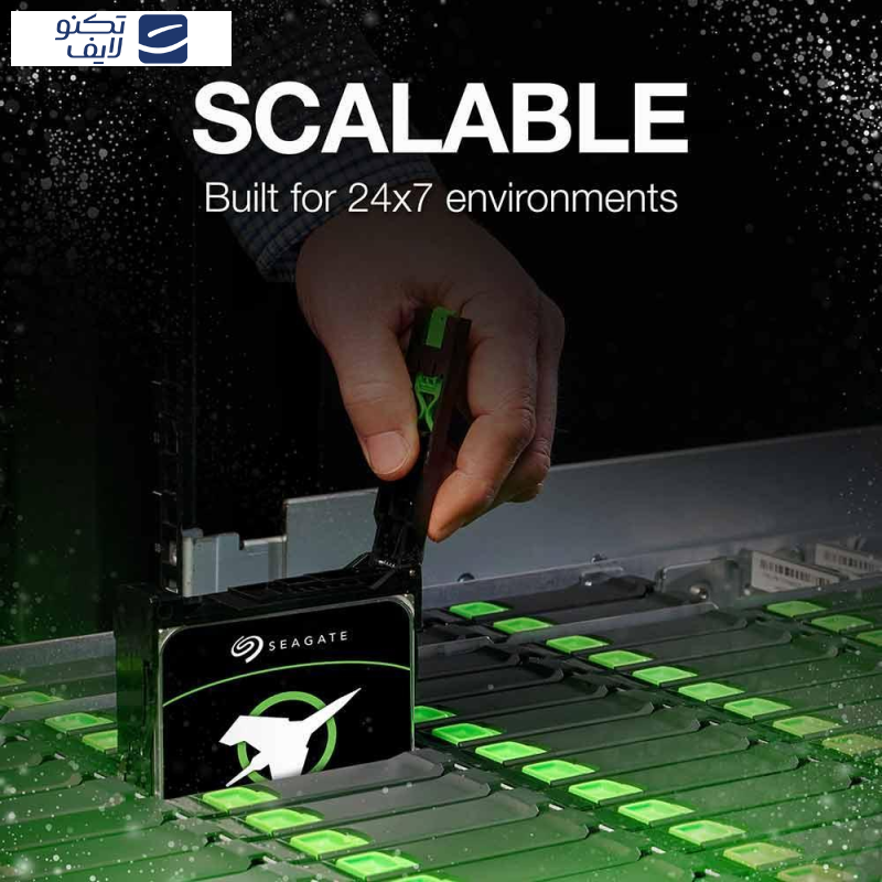 هارد دیسک اینترنال سیگیت مدل Exos X16 ST12000NM001G ظرفیت 12 ترابایت هارد دیسک اینترنال سیگیت مدل Exos X16 ST12000NM001G ظرفیت 12 ترابایت