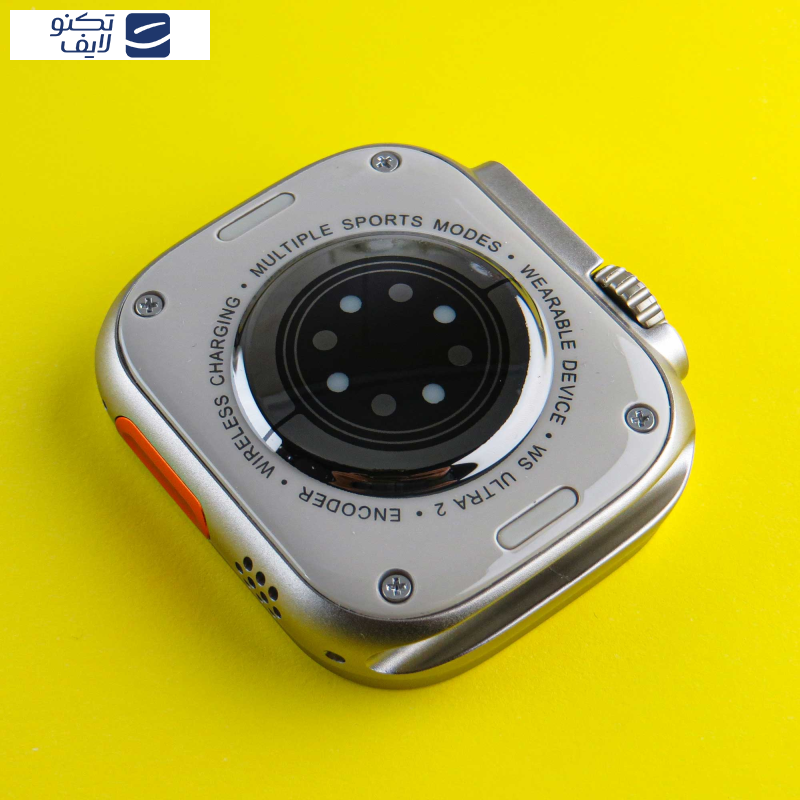 ساعت هوشمند  49 میلی متری ورنا مدل T49 Ultra با بند فلزی به همراه 2 بند اضافه و شارژر