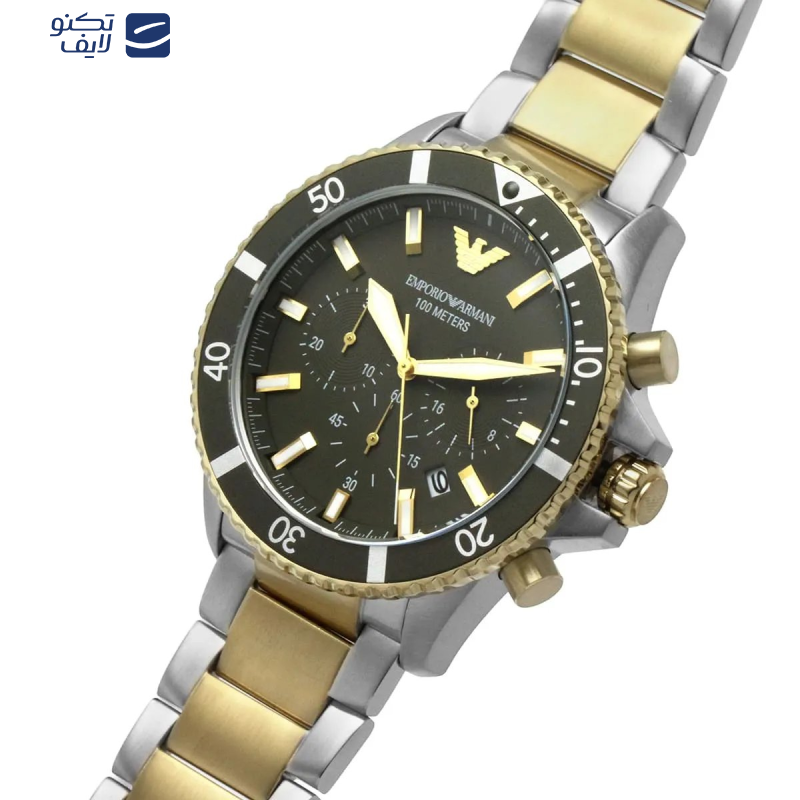 ساعت مچی عقربهای مردانه امپریو آرمانی مدل AR11361 ساعت مچی عقربهای مردانه امپریو آرمانی مدل AR11361