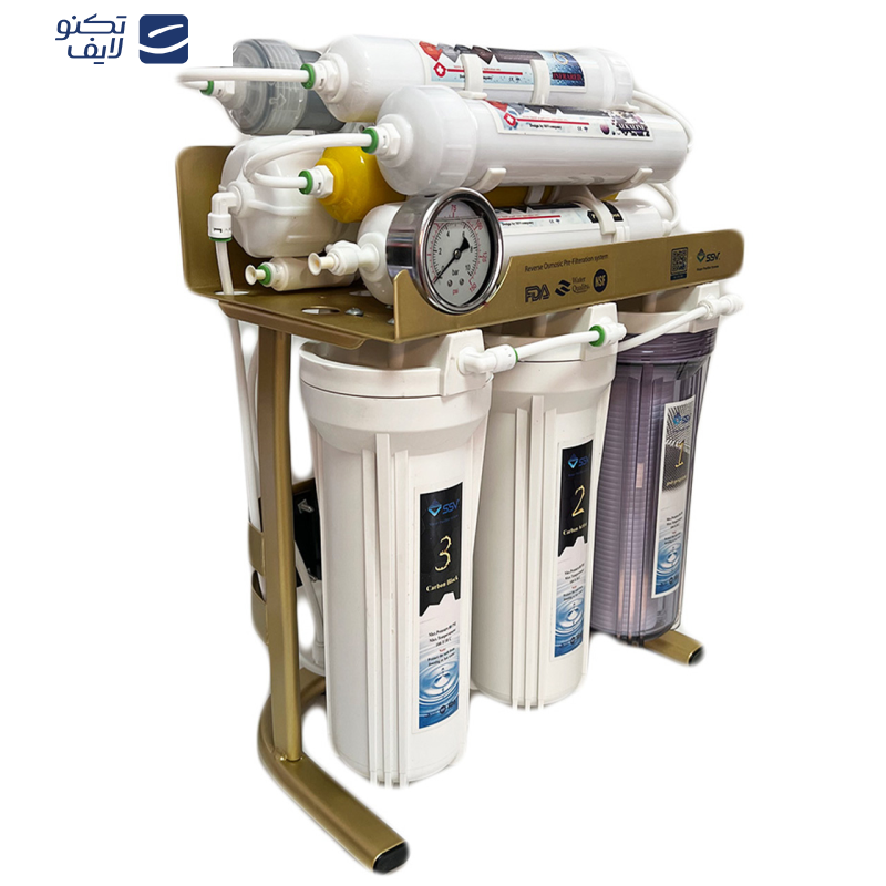 دستگاه تصفیه کننده آب اس اس وی مدل MaxGold N 2W X1055 +3F به همراه شیر دوکاره و فیلتر دستگاه تصفیه کننده آب اس اس وی مدل MaxGold N 2W X1055 +3F به همراه شیر دوکاره و فیلتر