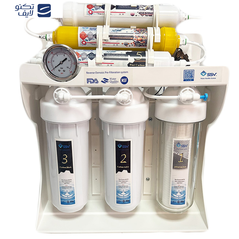 دستگاه تصفیه کننده آب اس اس وی مدل UltraPro X800 به همراه فیلتر دستگاه تصفیه کننده آب بسته 3 عددی دستگاه تصفیه کننده آب اس اس وی مدل UltraPro X800 به همراه فیلتر دستگاه تصفیه کننده آب بسته 3 عددی