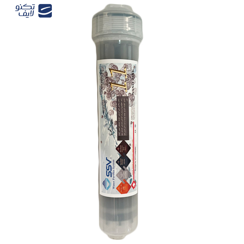 فیلتر دستگاه تصفیه آب اس اس وی مدل فیلتر زینک اکساید به همراه شارژ فیلتر دستگاه تصفیه آب اس اس وی مدل فیلتر زینک اکساید به همراه شارژ