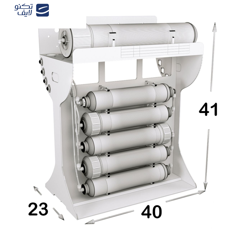 دستگاه تصفیه کننده آب اس اس وی مدل StarLine X630 دستگاه تصفیه کننده آب اس اس وی مدل StarLine X630