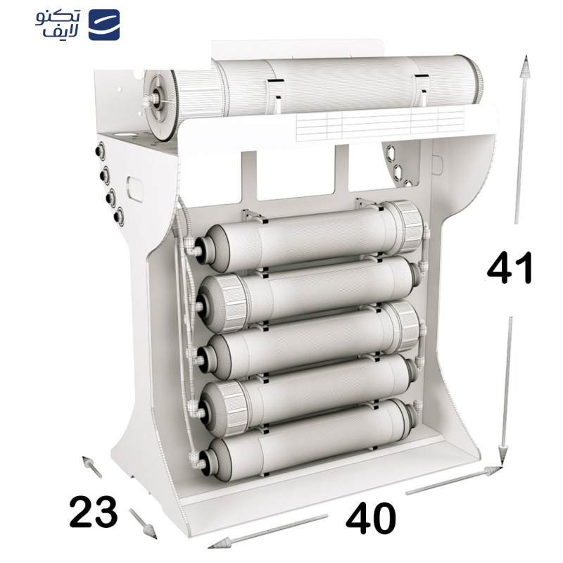 دستگاه تصفیه کننده آب اس اس وی مدل StarLine X600 دستگاه تصفیه کننده آب اس اس وی مدل StarLine X600