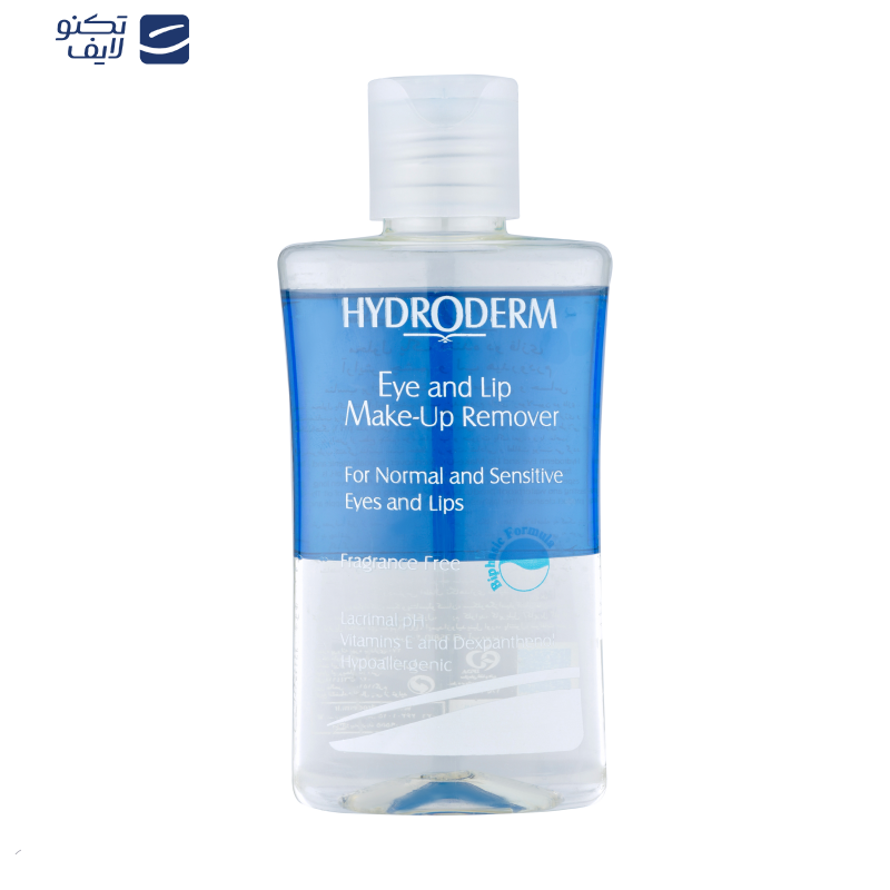 محلول پاککننده آرایش چشم و لب دوفاز هیدرودرم مدل 01 وزن 115 گرم محلول پاککننده آرایش چشم و لب دوفاز هیدرودرم مدل 01 وزن 115 گرم