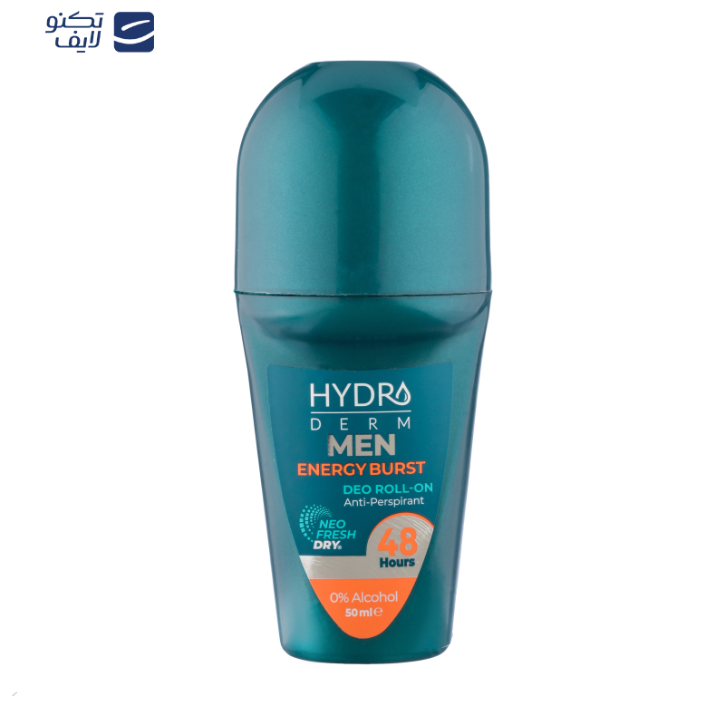 رول ضد تعریق مردانه هیدرودرم مدل Energy Burst حجم 50 میلی لیتر رول ضد تعریق مردانه هیدرودرم مدل Energy Burst حجم 50 میلی لیتر