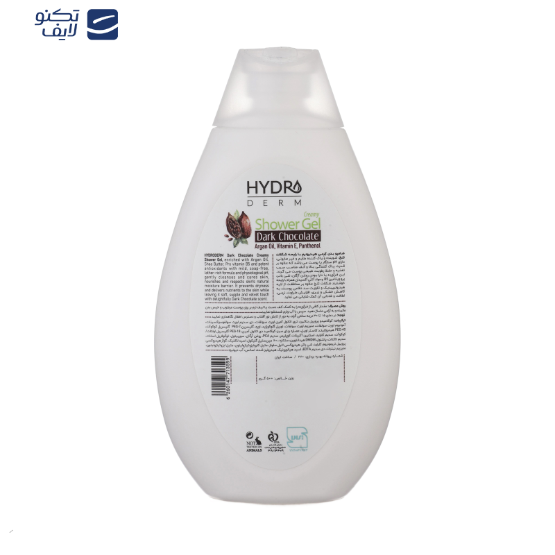 شامپو بدن کرمی هیدرودرم مدل Dark Chocolate مناسب انواع پوست حجم 500 میلی لیتر شامپو بدن کرمی هیدرودرم مدل Dark Chocolate مناسب انواع پوست حجم 500 میلی لیتر