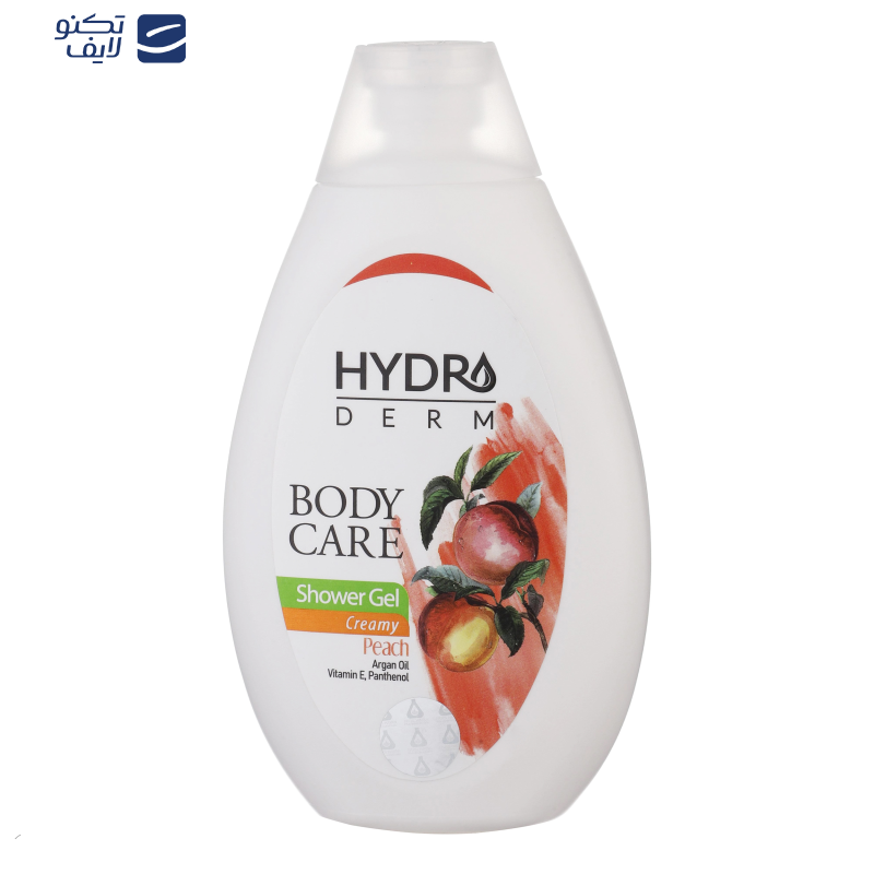 شامپو بدن کرمی هیدرودرم مدل Peach مناسب انواع پوست حجم 500 میلی لیتر شامپو بدن کرمی هیدرودرم مدل Peach مناسب انواع پوست حجم 500 میلی لیتر
