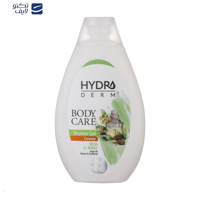 شامپو بدن کرمی هیدرودرم مدل Musk and Amber مناسب انواع پوست حجم 500 میلی لیتر شامپو بدن کرمی هیدرودرم مدل Musk and Amber مناسب انواع پوست حجم 500 میلی لیتر