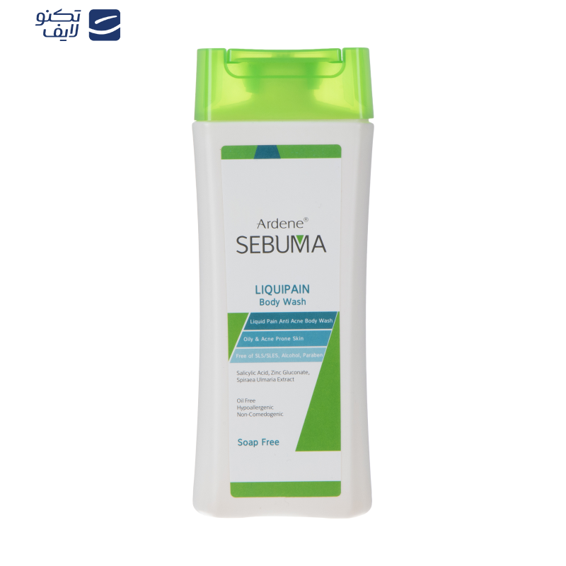 مایع شوینده غیر صابونی بدن آردن سبوما مدل Liquipain مناسب پوست های چرب حجم 250 میلی لیتر مایع شوینده غیر صابونی بدن آردن سبوما مدل Liquipain مناسب پوست های چرب حجم 250 میلی لیتر