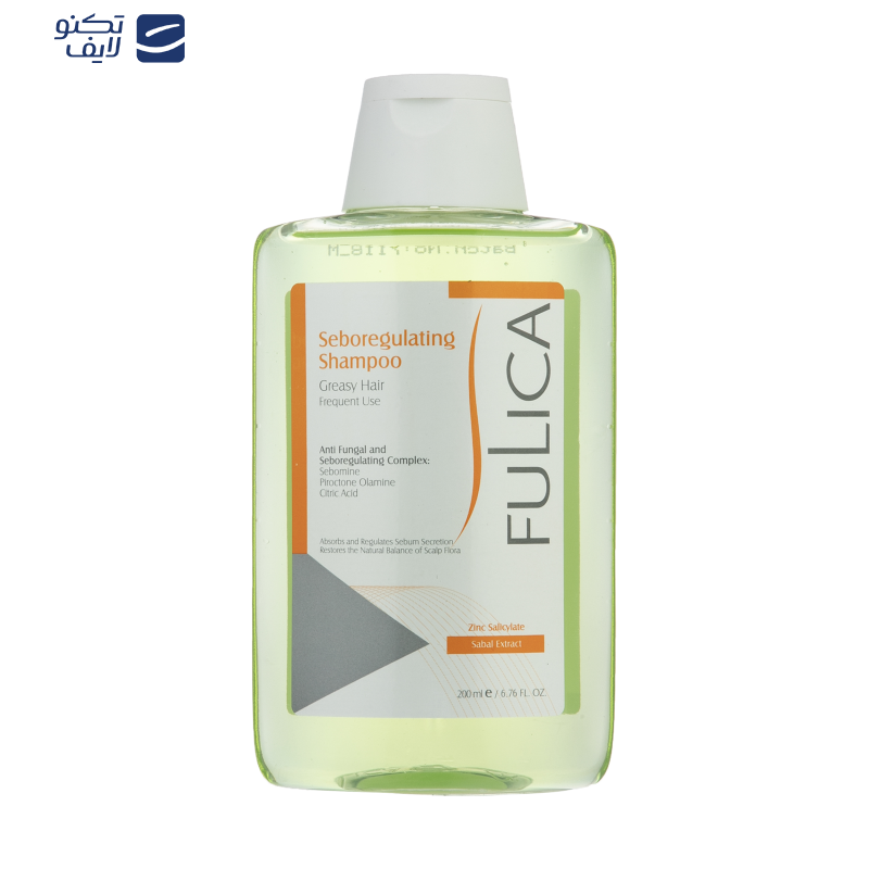 شامپو کاهش دهنده چربی فولیکا مخصوص موهای چرب حجم 200 میلیلیتر شامپو کاهش دهنده چربی فولیکا مخصوص موهای چرب حجم 200 میلیلیتر