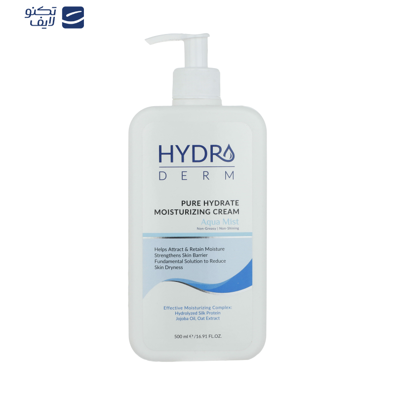 کرم مرطوبکننده و نرمکننده هیدرودرم مدل Aqua Mist حجم 500 میلیلیتر کرم مرطوبکننده و نرمکننده هیدرودرم مدل Aqua Mist حجم 500 میلیلیتر