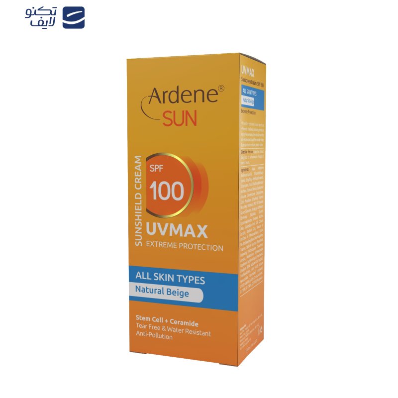 کرم ضد آفتاب آردن سان مدل UV Max حجم 50 میلی لیتر کرم ضد آفتاب آردن سان مدل UV Max حجم 50 میلی لیتر