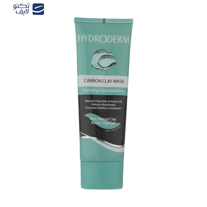 ماسک صورت هیدرودرم مدل Carbon clay مناسب پوست های چرب وزن 100 گرم ماسک صورت هیدرودرم مدل Carbon clay مناسب پوست های چرب وزن 100 گرم