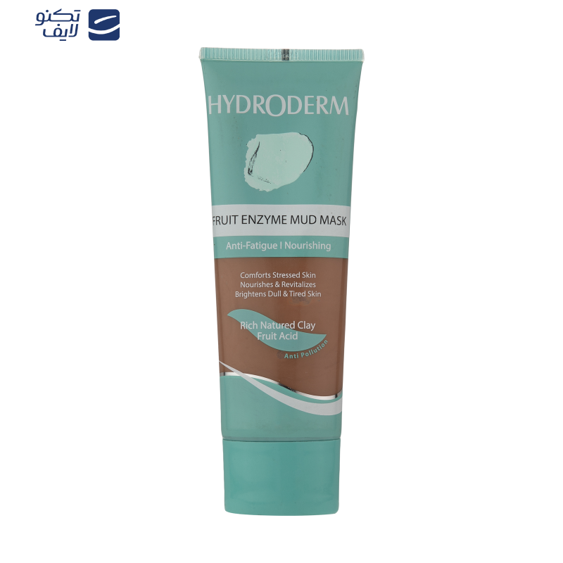 ماسک صورت هیدرودرم مدل fruit anzymemud وزن 100 گرم ماسک صورت هیدرودرم مدل fruit anzymemud وزن 100 گرم