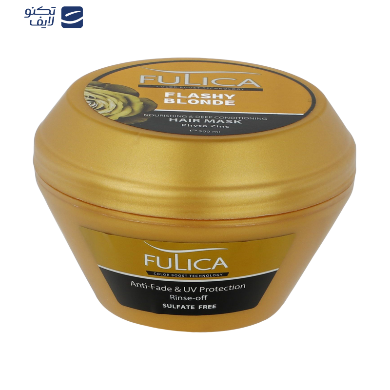 ماسک مو فولیکا مدل Flashy Blond حجم 300 میلی لیتر ماسک مو فولیکا مدل Flashy Blond حجم 300 میلی لیتر
