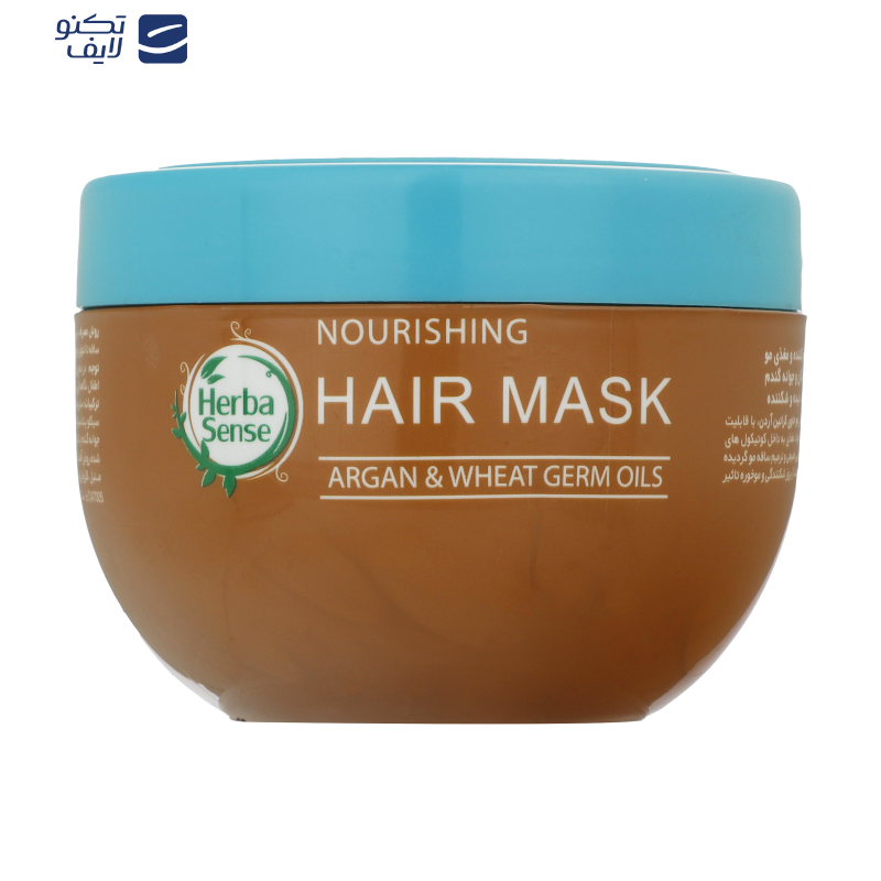 ماسک مو آردن هرباسنس مدل جوانه گندم حجم 250 میلی لیتر ماسک مو آردن هرباسنس مدل جوانه گندم حجم 250 میلی لیتر