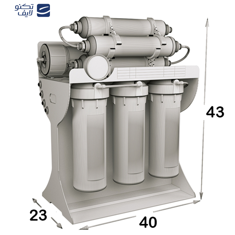 دستگاه تصفیه کننده آب اس اس وی مدل UltraPro X700 به همراه فیلتر بسته 3 عددی