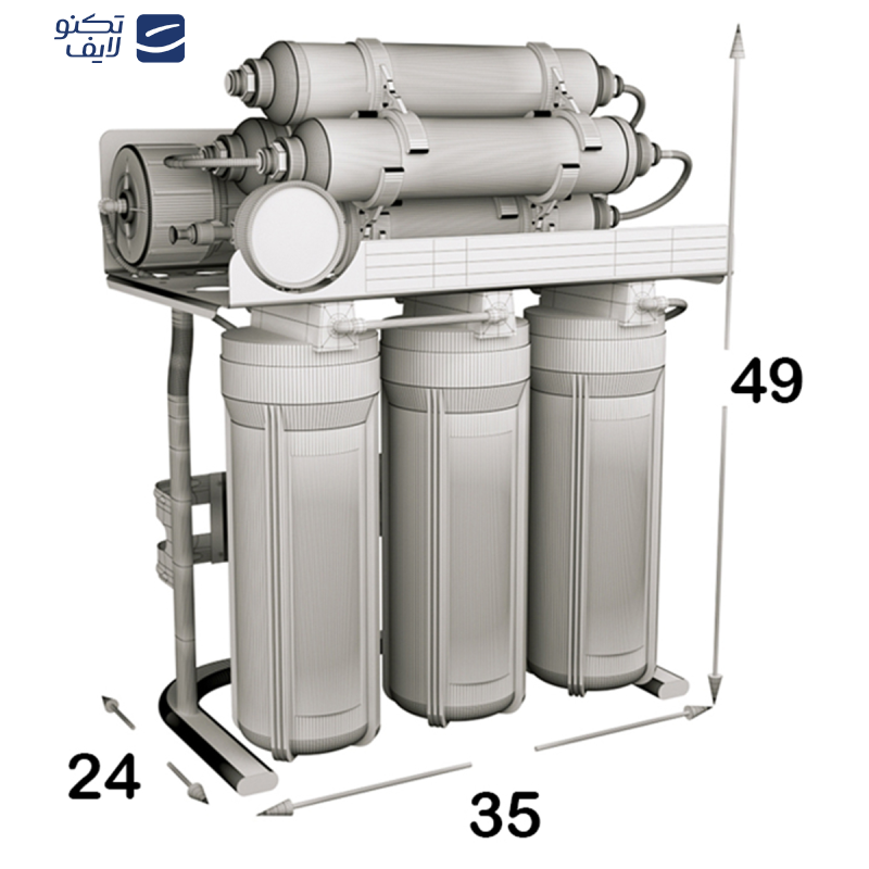 دستگاه تصفیه کننده آب اس اس وی مدل MaxTec X830 به همراه فیلتر بسته 3 عددی دستگاه تصفیه کننده آب اس اس وی مدل MaxTec X830 به همراه فیلتر بسته 3 عددی