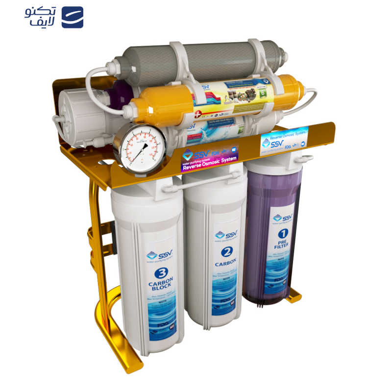 دستگاه تصفیه کننده آب اس اس وی مدل MaxGold X830 دستگاه تصفیه کننده آب اس اس وی مدل MaxGold X830