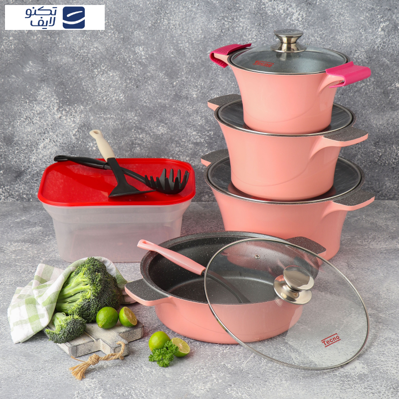 سرویس پخت و پز 18 پارچه تکنو مدل آناهیتا سرویس پخت و پز 18 پارچه تکنو مدل آناهیتا